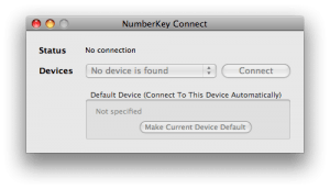 numberkey connect for mac 2.0.1