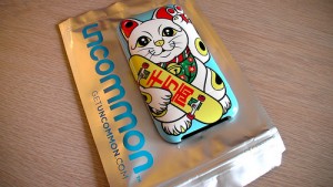 Uncommon iPhone Case: Peace Cat - 1