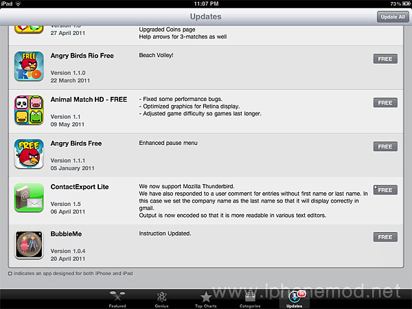 updates
