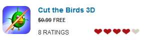 Cut the Birds 3D