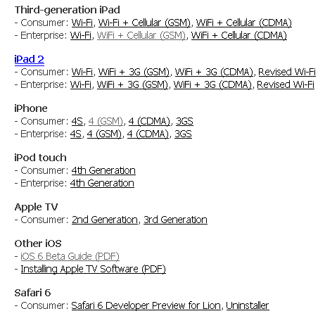 iOS 6 Beta Links Leak Out Ahead Of WWDC, Apple Dropping Support For Original iPad- - Cult of Mac