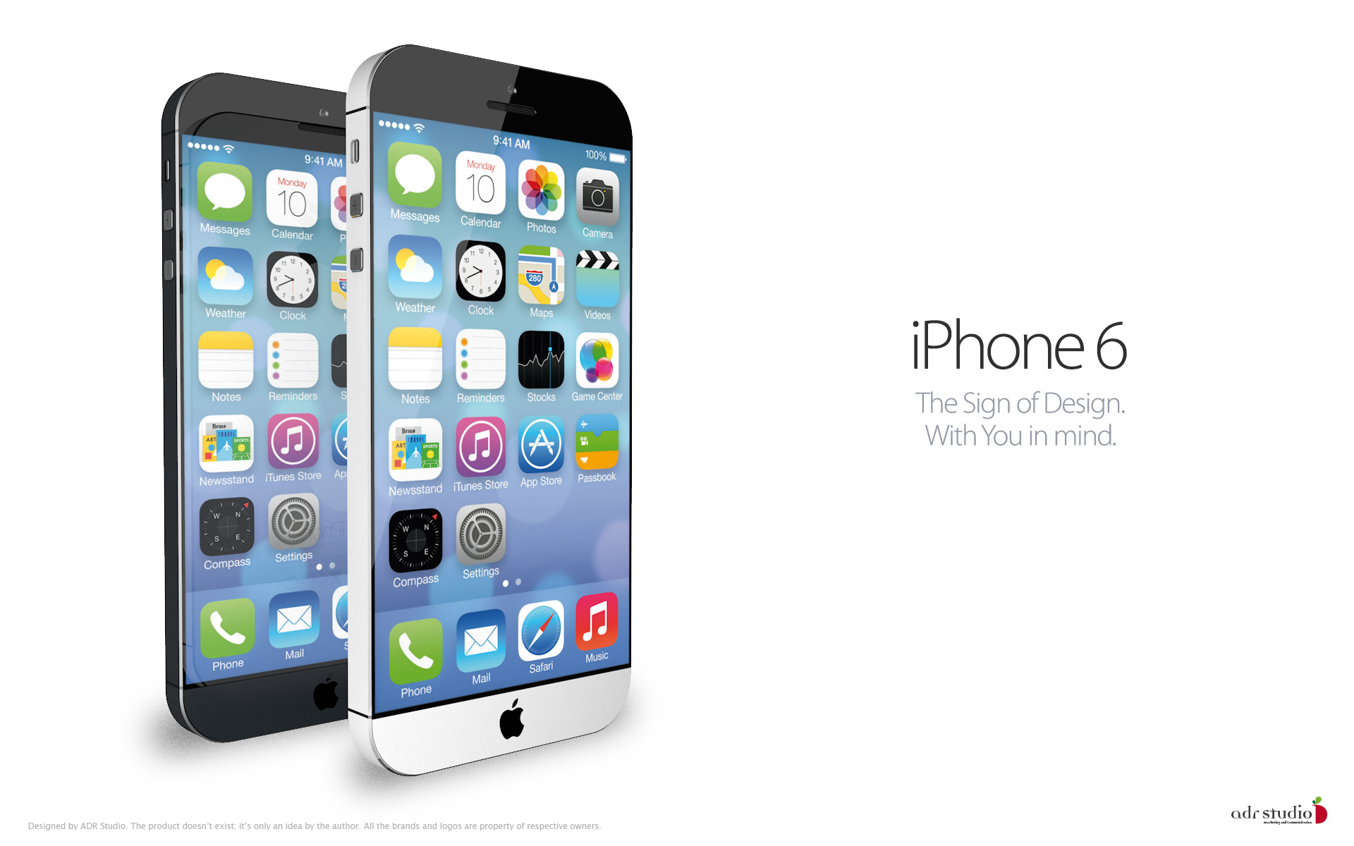 iPhone 6 คอนเซ็บหน้าจอ 4.3 นิ้วแบบขอบชนขอบ - iPhoneMod