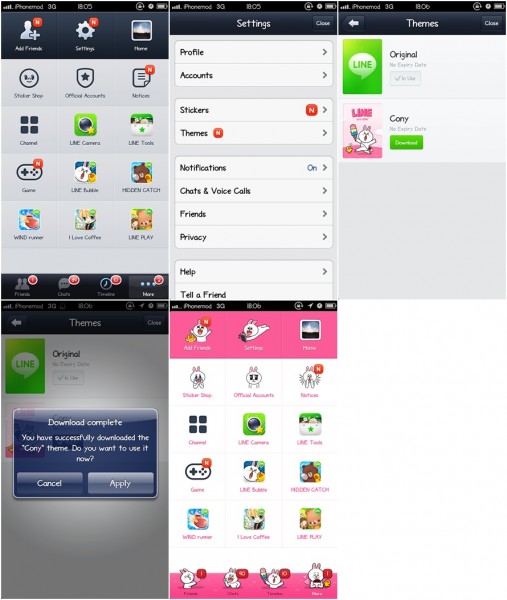 line-theme