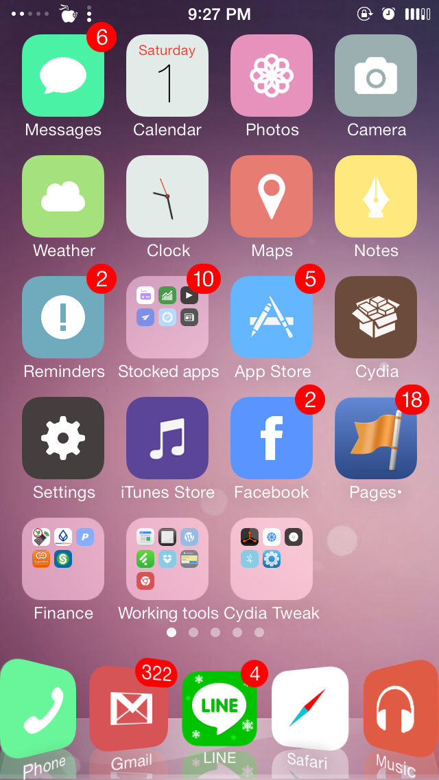 Liminal iOS 7