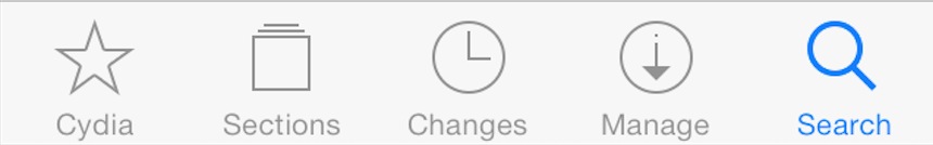 search cydia