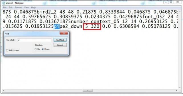 ลดขนาดท่อ Flappy Bird (4)