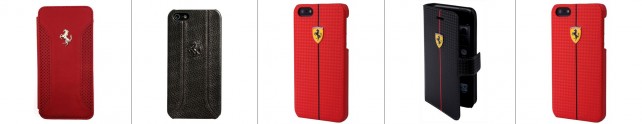 CG-mobile_Ferrari_-BookType_iPhone5s_--Wallet-Leather-Case-Red02-horz