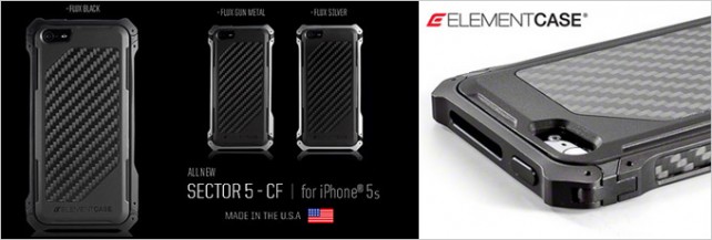 Elementcase-Sector5-Carbon-CF-iphone5s