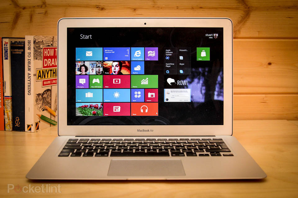 windows 8 on macbook air