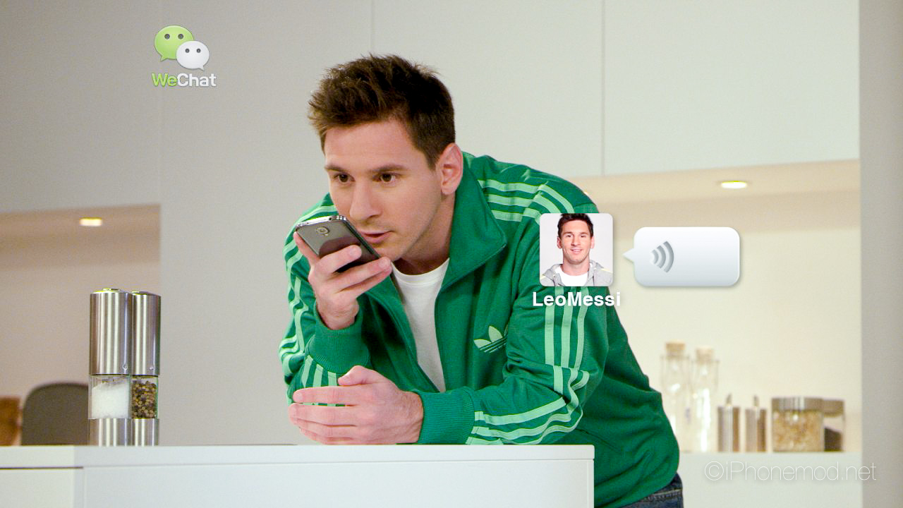 wechat-messi