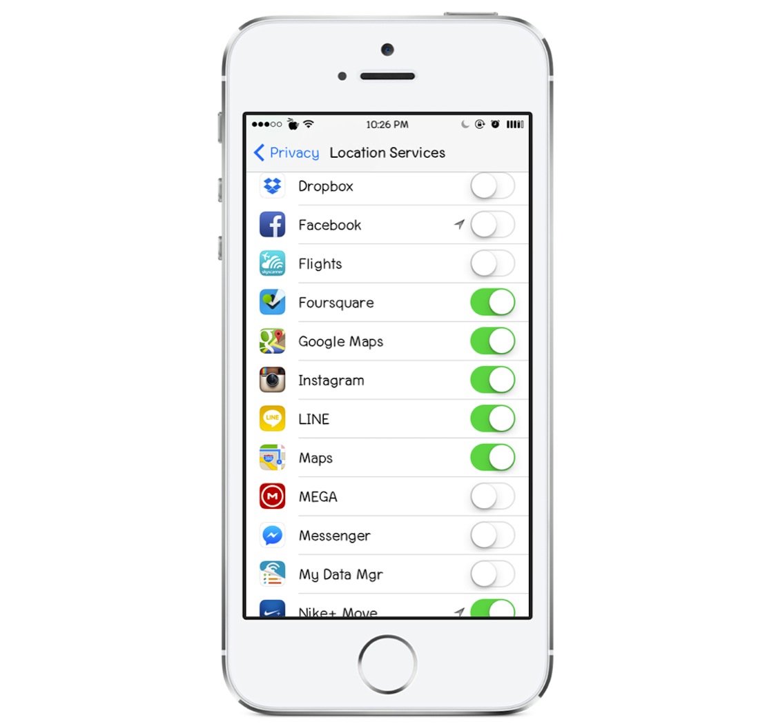 Disable Location Service