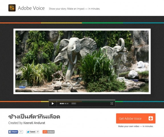 Adobe Voice - Final work