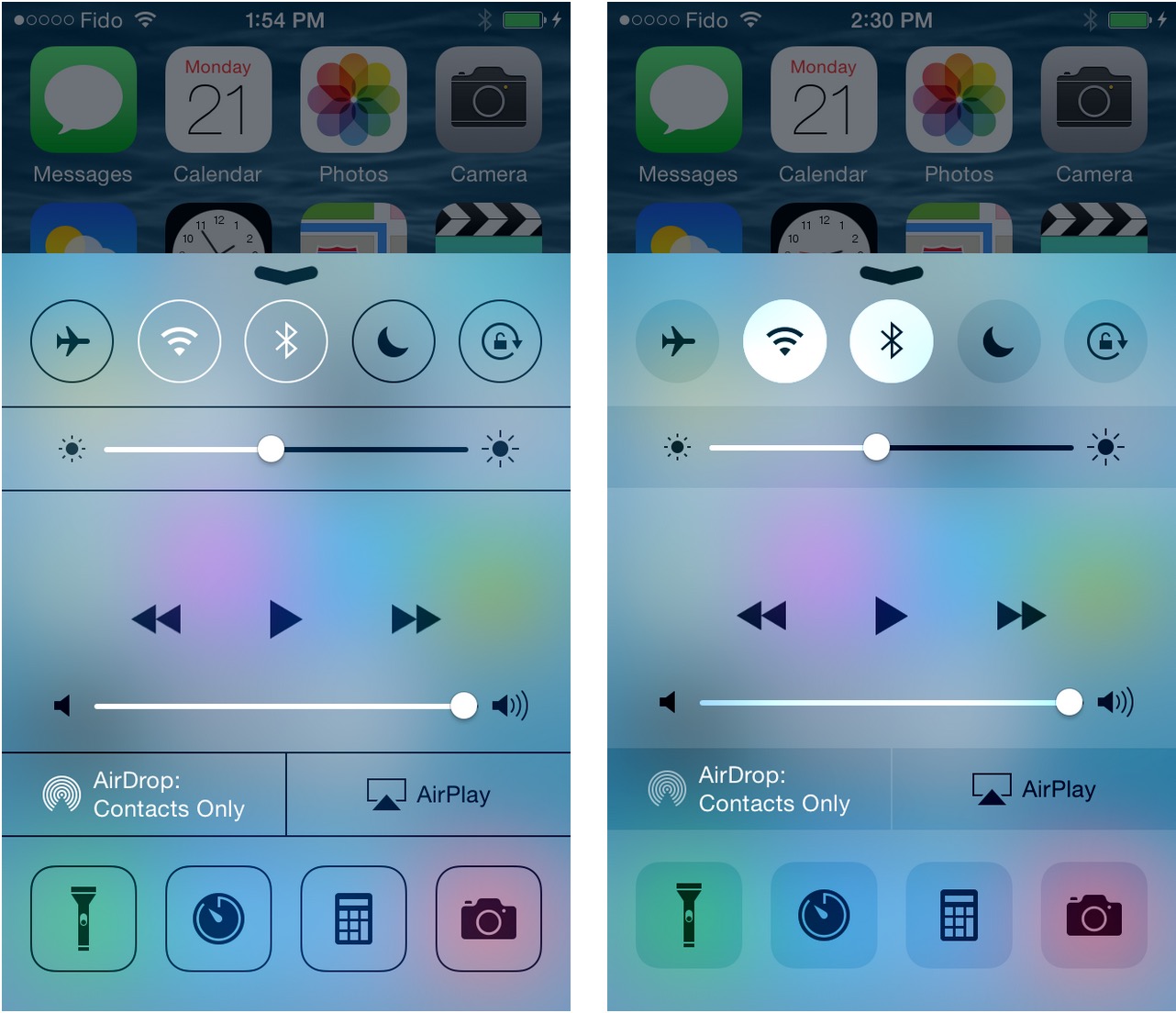 new control center