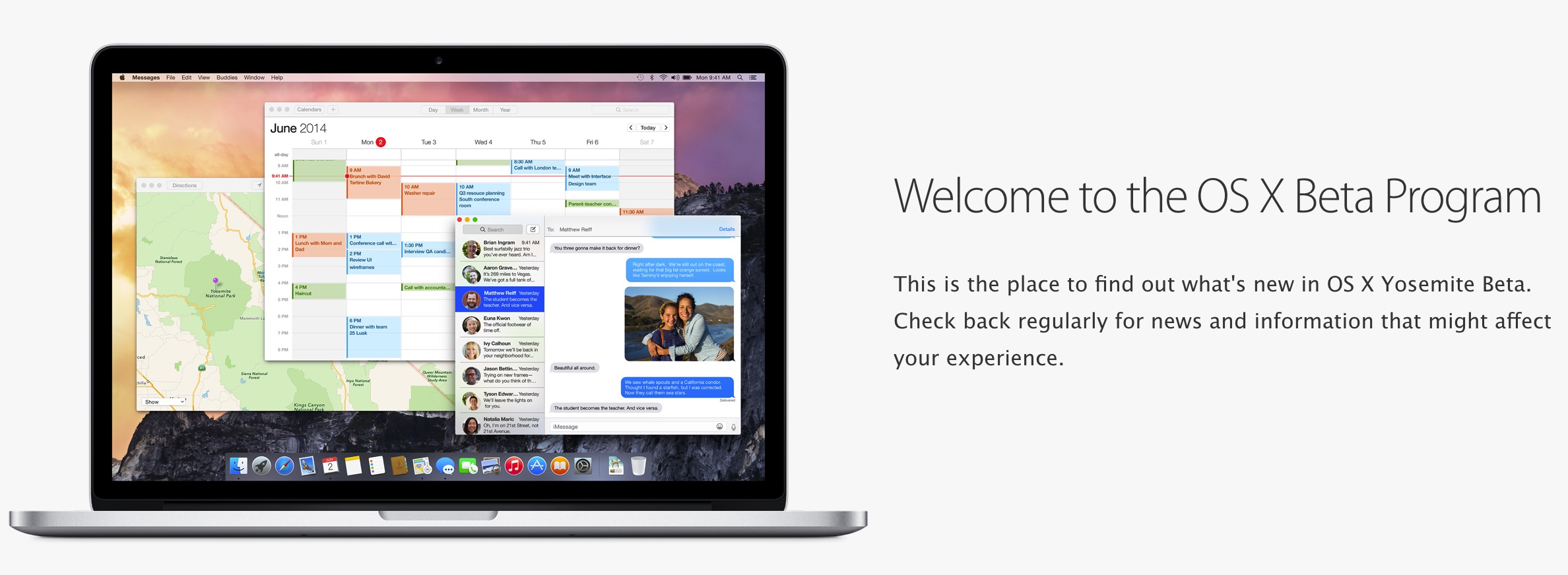 yosemite beta release