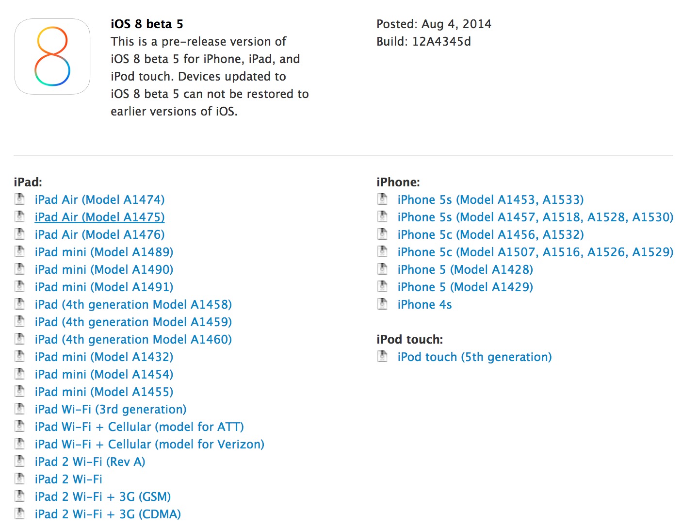 ios8 beta5