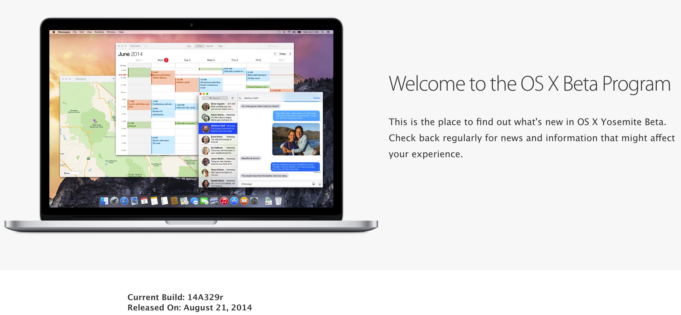 os x yosemite beta 2 released