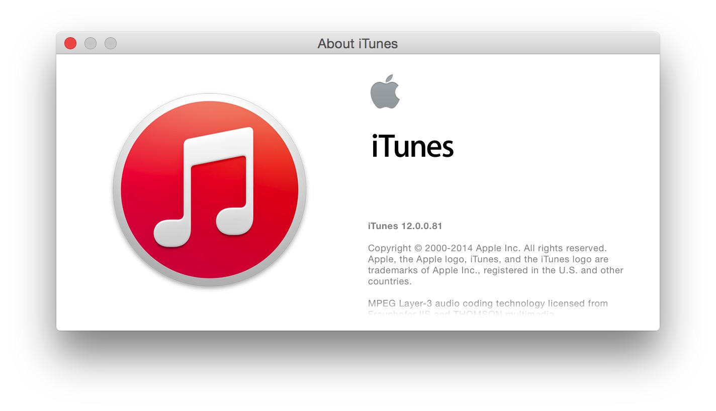 itunes 12