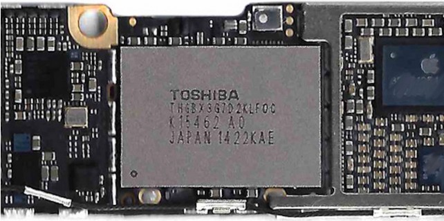 nand flash iphone6
