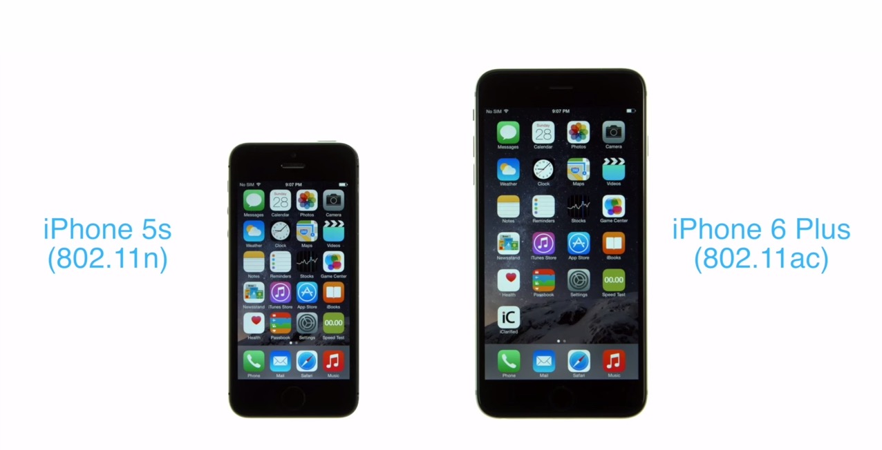 wifi test iphone 5s vs iphone 6