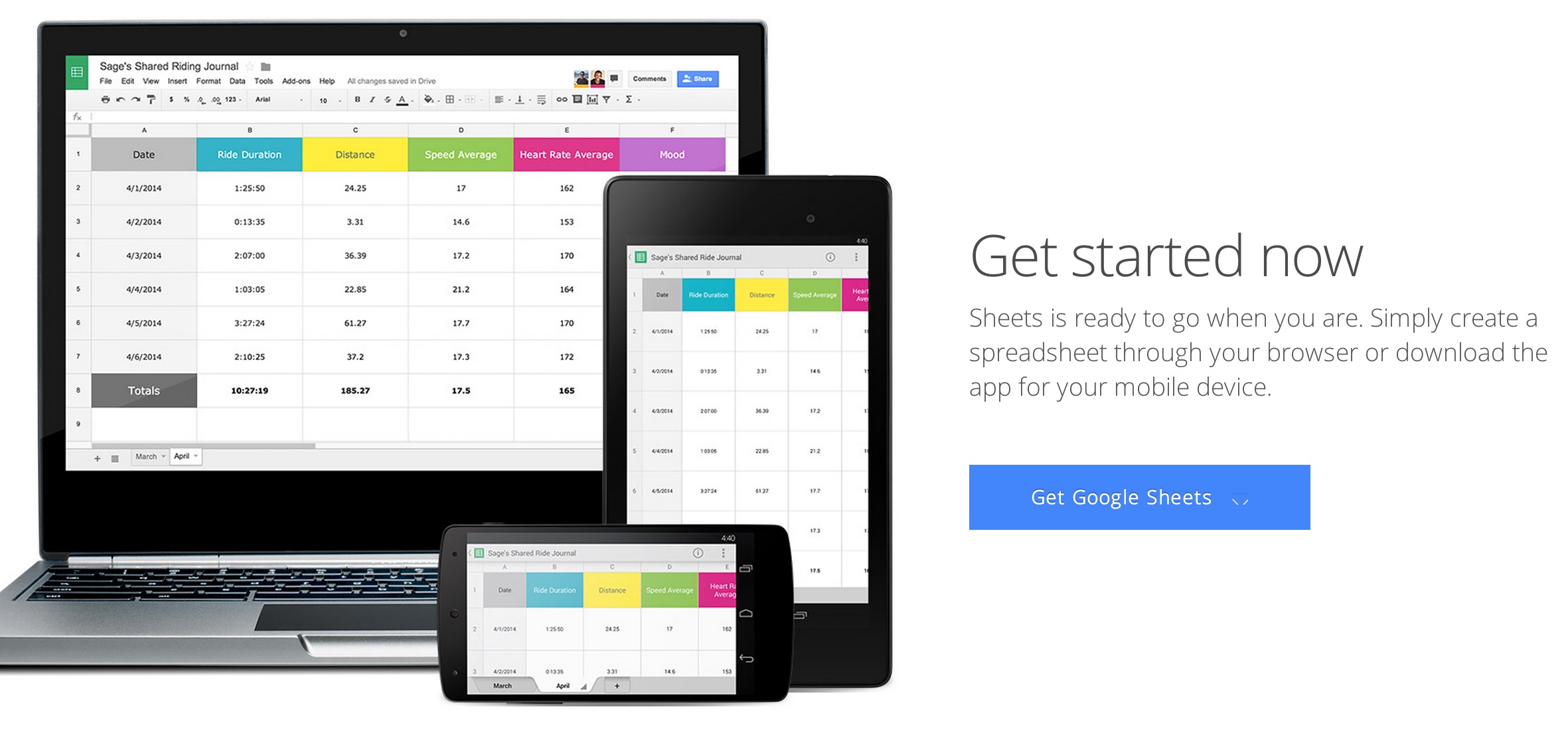 google sheet