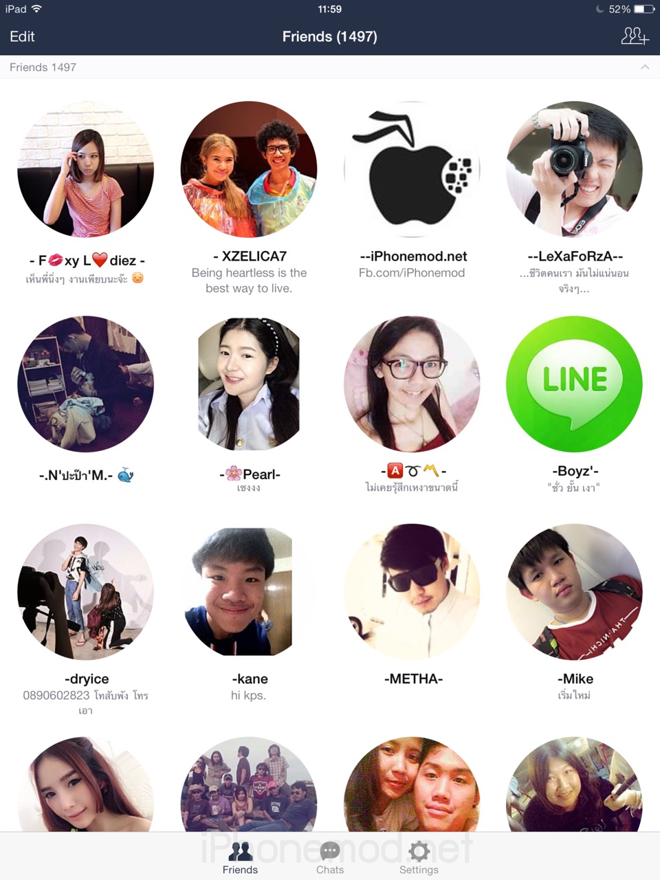line-ipad-4