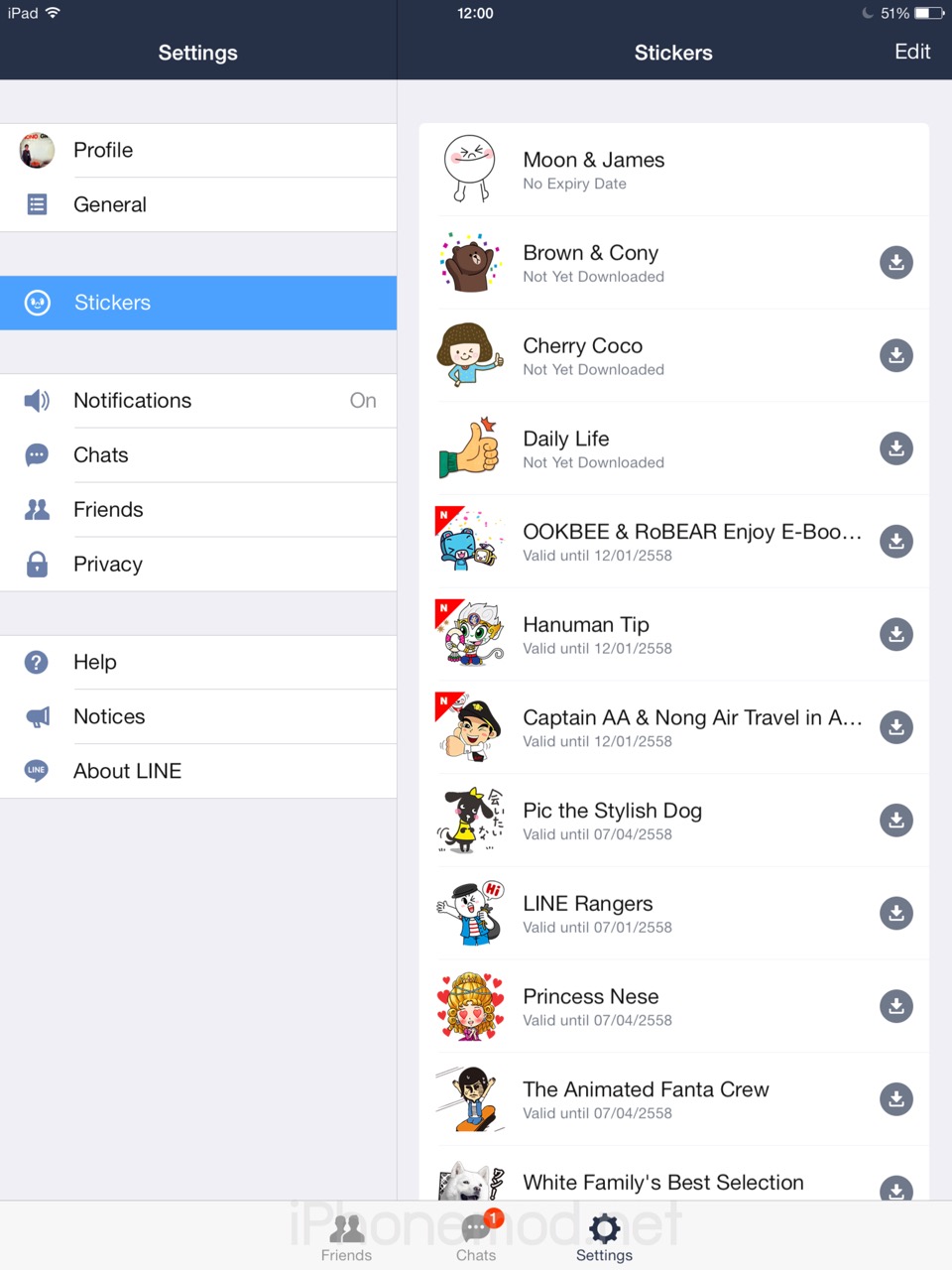 line-ipad-8