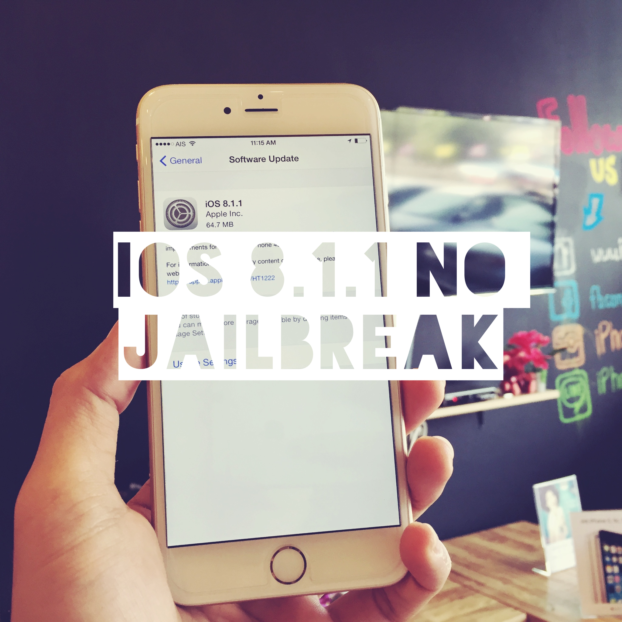 ios 8.1.1 blocked jailbreak hole