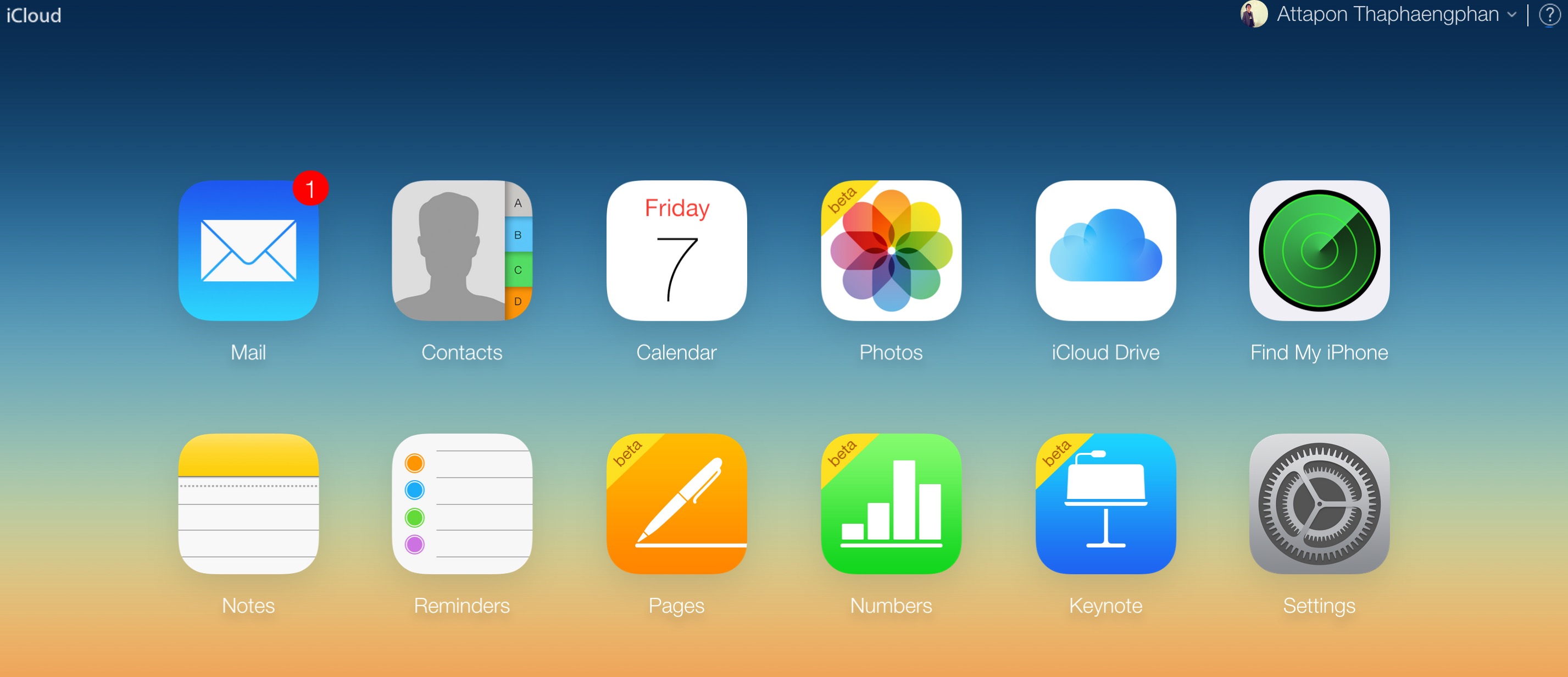 icloud beta