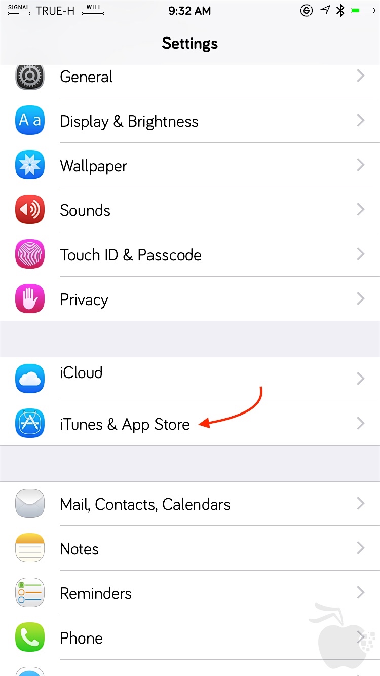 วิธีตั้งค่าดาวน์โหลดแอปฟรี โดยไม่ต้องใส่รหัส Apple ID - iPhonemod