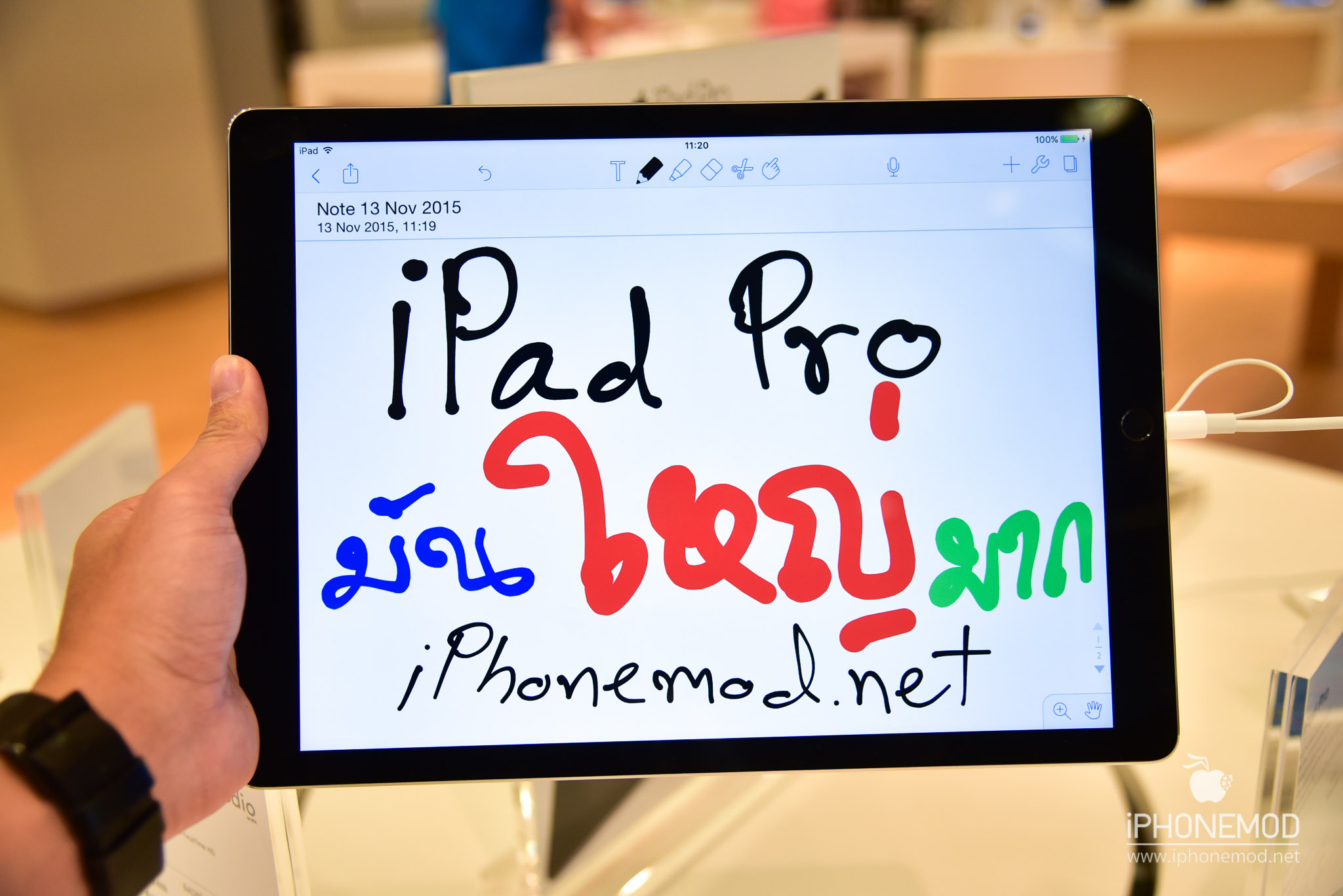 พรีวิว iPad Pro ครั้งแรกกับ iPad ที่ใหญ่เวอร์วังอลังการจริงๆ