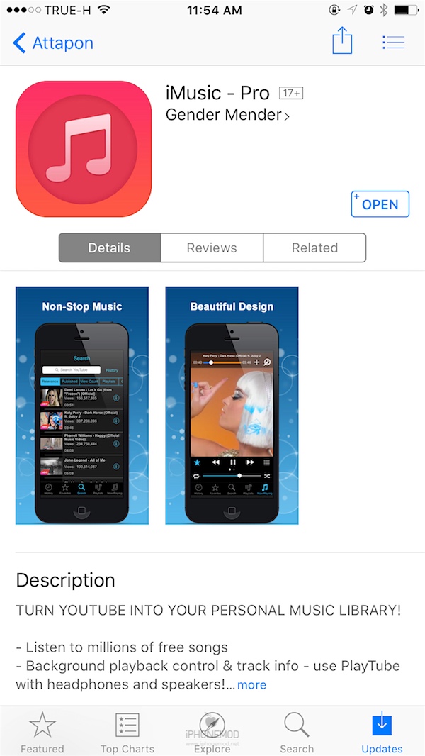 iMusic Pro โหลดเพลง YouTube ฟังแบบออฟไลน์ฟรี ด่วนก่อนโดนลบ iMusic Pro โหลดเพลง YouTube ฟังแบบออฟไลน์ฟรี ด่วนก่อนโดนลบ