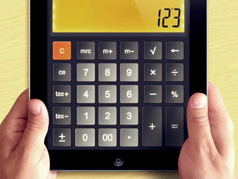 null iPad Calculator