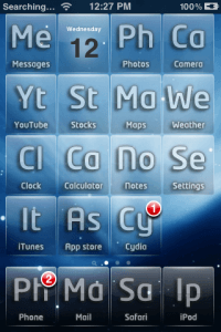 Mac Reveal - WinterBoard ธีมไอโฟน