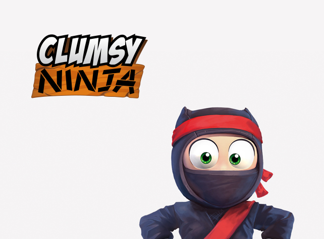 Clumsy Ninja เ ป ด ด า ว น โ ห ล ด ท App Store แ ล ว.