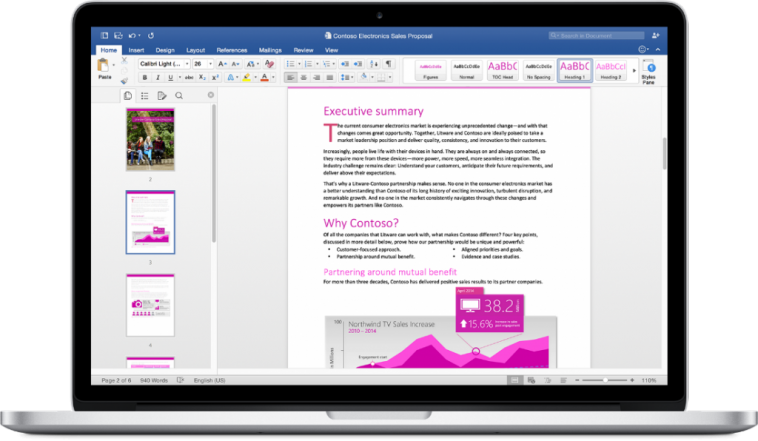 Microsoft ประกาศลอยแพ Office 2016 สำหรับ Mac วันที่ 13 ตุลาคม 2020