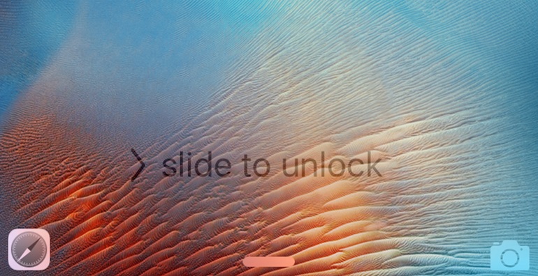 slide to unlock