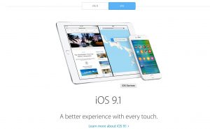 Apple ปล่อย iOS 9.1 Public beta 1 ใ้ห้ผู้สนใจทดสอบฟรี