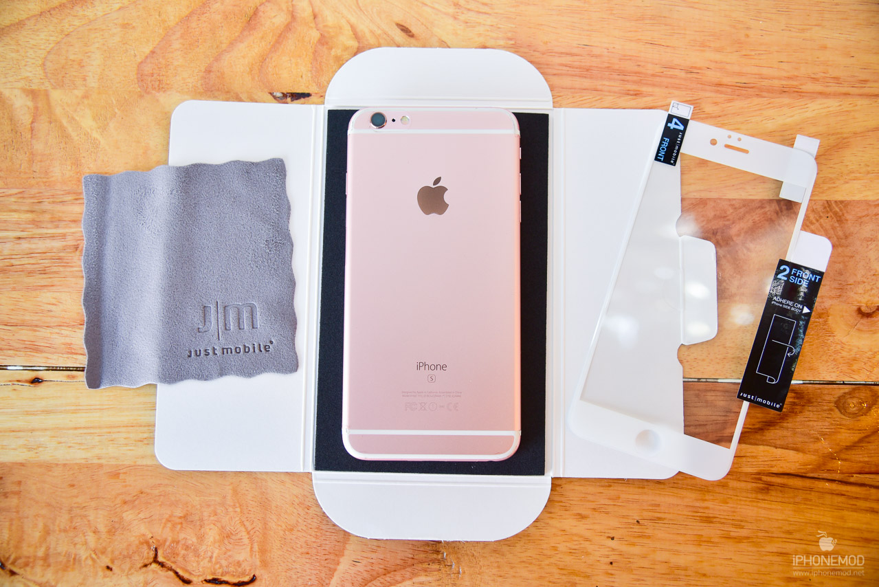 ฟิล์มกันรอย JUST Mobile AutoHeal ลบรอยได้เองเพื่อ iPhone 6s 6s Plus