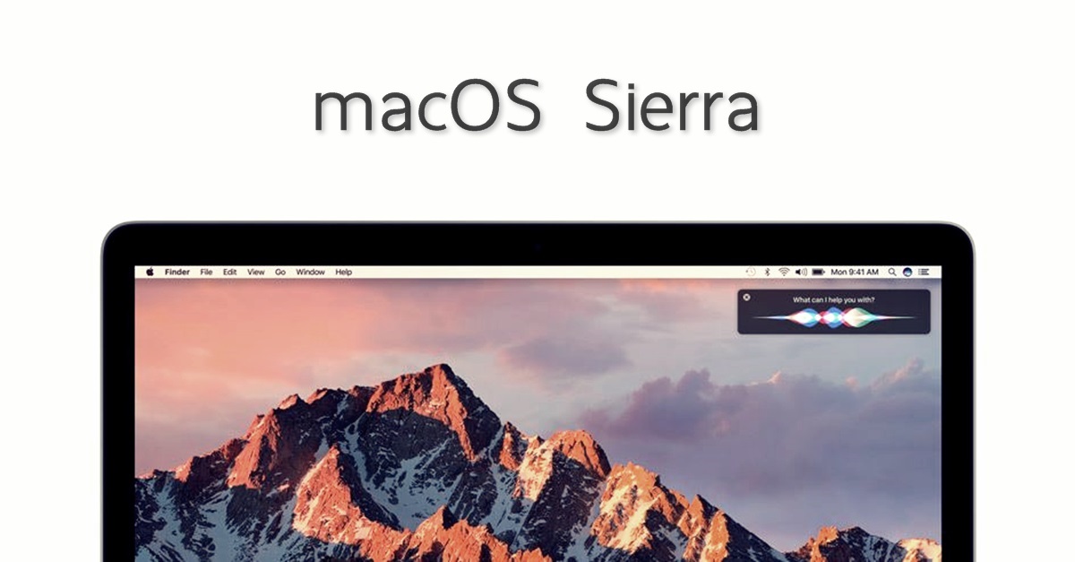 update for mac os sierra update for mac os sierra