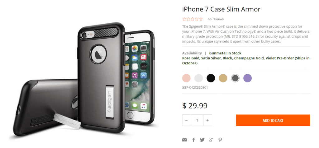 iPhone7Case-gunmetal- Spigen