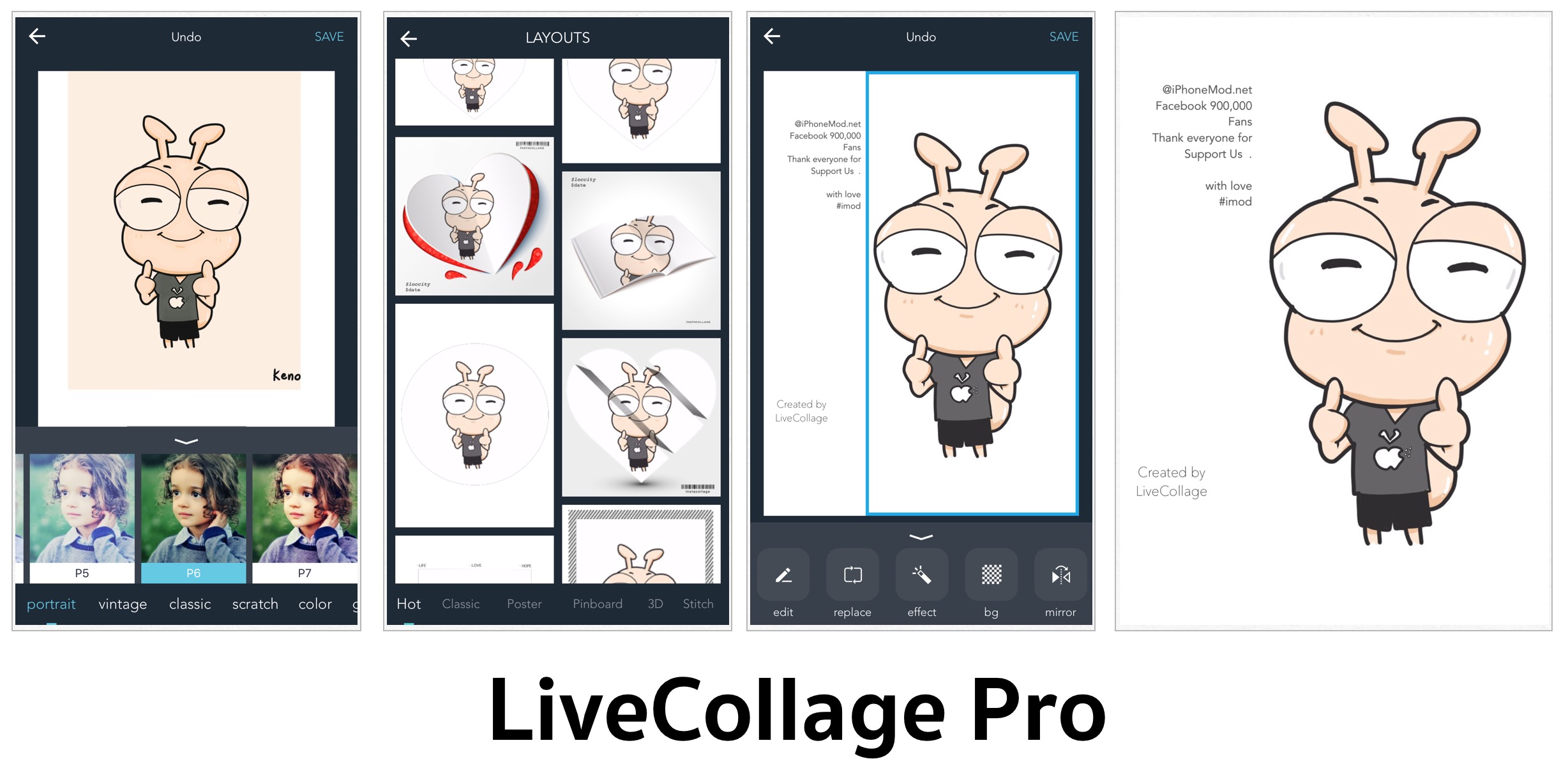 imod livecollage pro