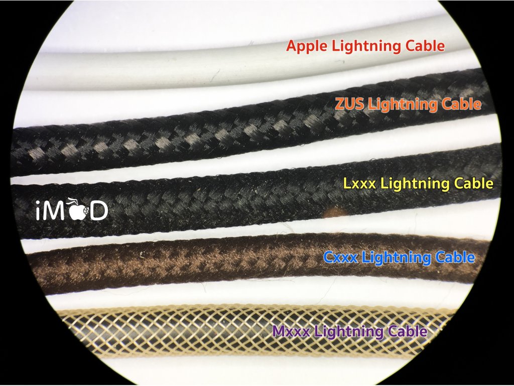lightning cable comapare