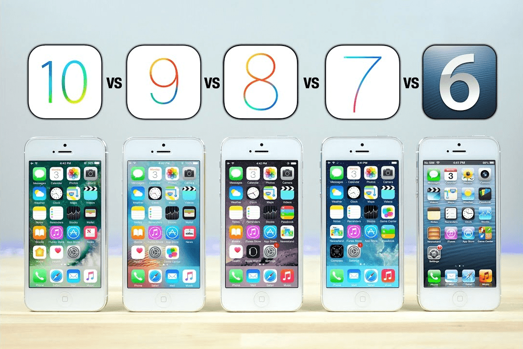 เปรียบเทียบความเร็ว iOS 10 กับ iOS แต่ละรุ่นใน iPhone 5 รุ่นไหนเร็วกว่ากัน