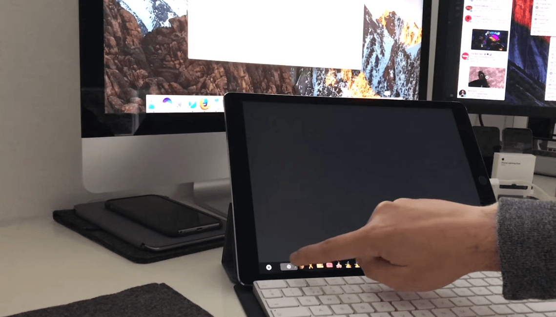 ชมสาธิตการใช้แอป Touch Bar Demo บน iPad ควบคุม Mac เหมือน Touch Bar ของ