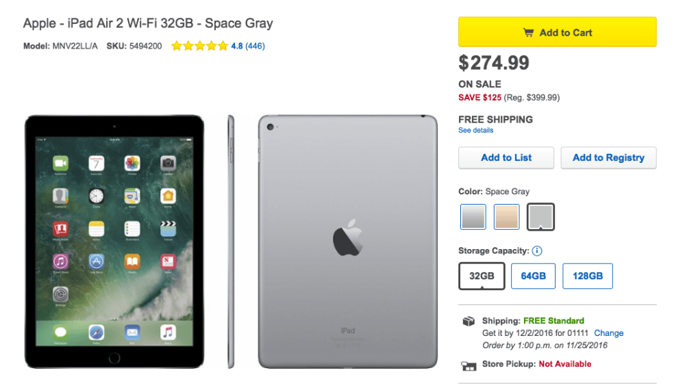 Best buy on sale air 2s