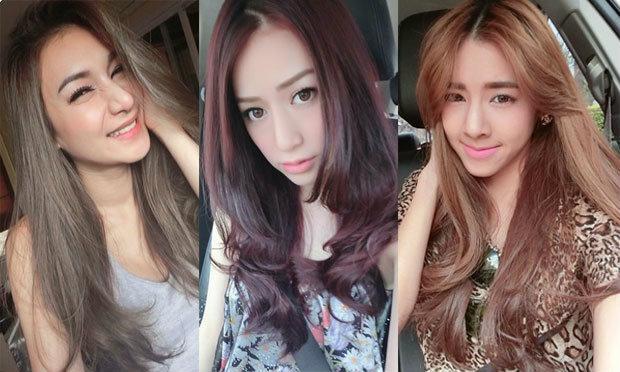 สีผมที่ทําให้หน้าสว่าง