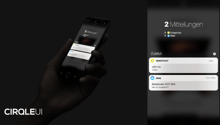 Ios Circular Pattern ชมวิดีโอแนวคิด iOS 11 Circular UI - iPhoneMod