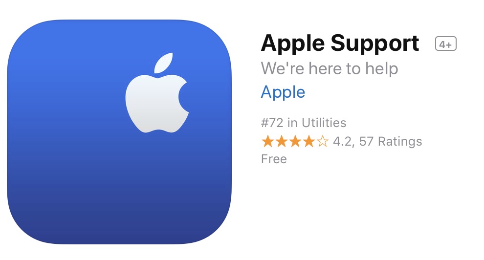 Apple Support On App Store