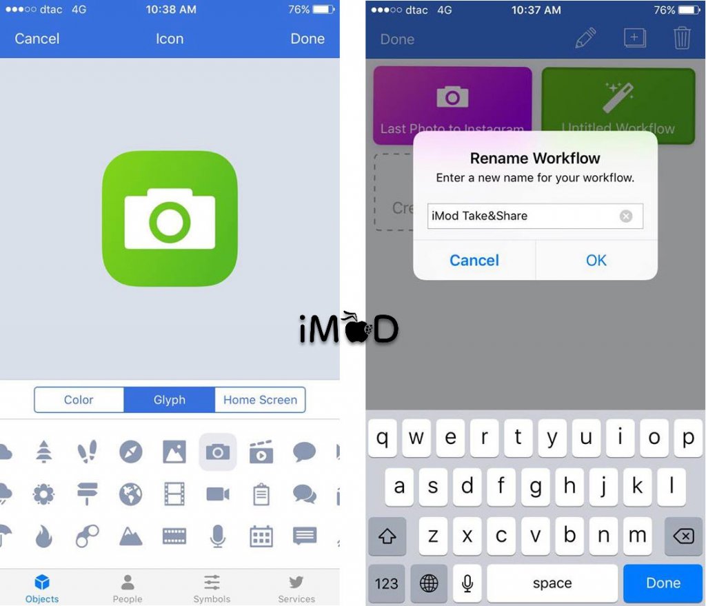 Apple ซื้อแอป Workflow และปล่อยให้ดาวน์โหลดฟรีใน App Store