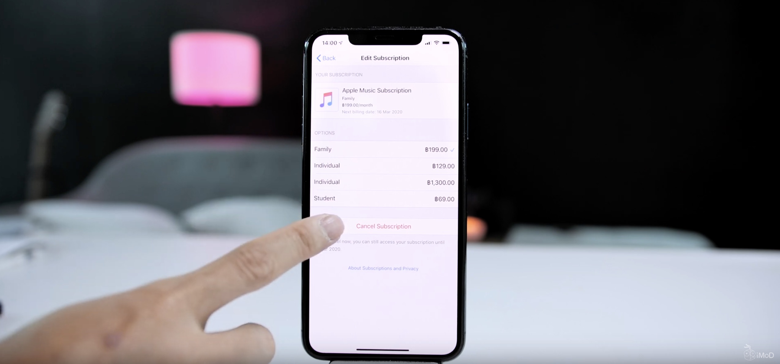 Cancel Apple Mussic Subscrioption 1